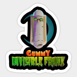 Halloweeners - Gummy Invisible Wiener Sticker